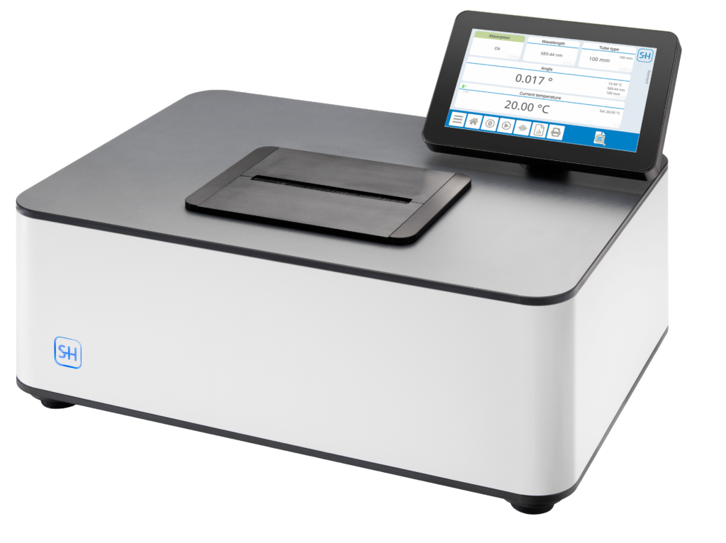 Schmidt+Haensch VariPol series polarimeter with display software